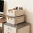 49L Large Capacity Foldable Storage Bin With Sturdy Steel Frame, Ideal For Organizing Clothes, Blankets, Toys, Books, And Household Items,Beige-817064476-817064479