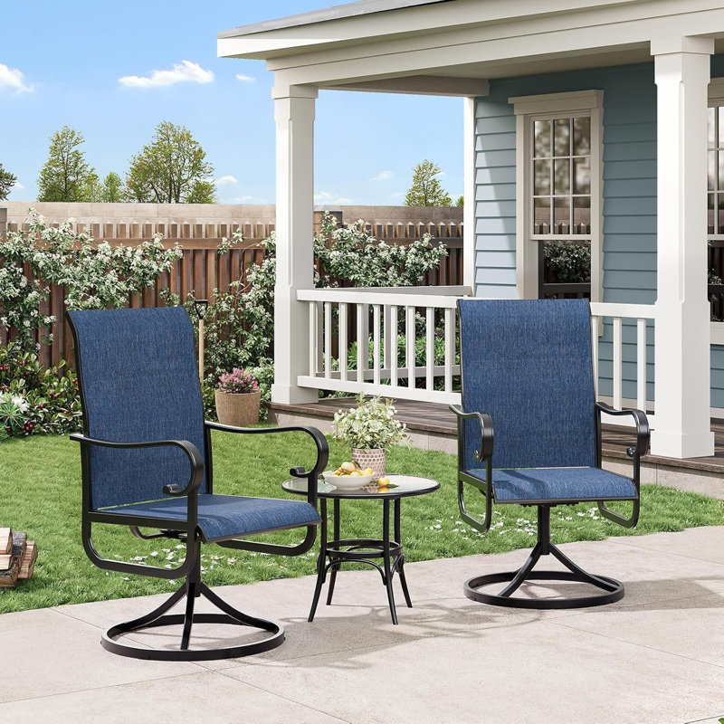 Outdoor Lounge Chair, Blue