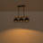 3-Light Linear Kitchen Island Pendant