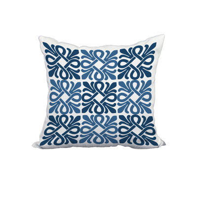  Housse et insert de coussin 100% coton imprimé carré