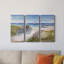 «Beach Ride I», peinture sur toile tendue 3 pièces-619909245