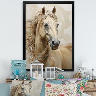 Portrait de cheval sophistiqué I