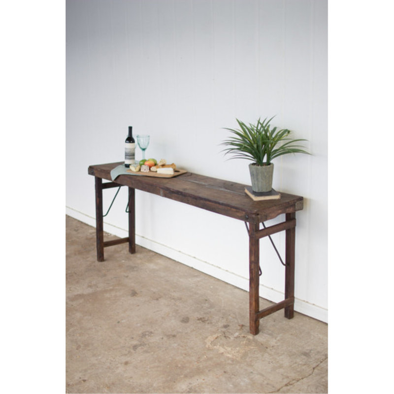 Jamie 67'' Solid Wood Console Table