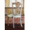 Solid Wood Side Chair in Gray