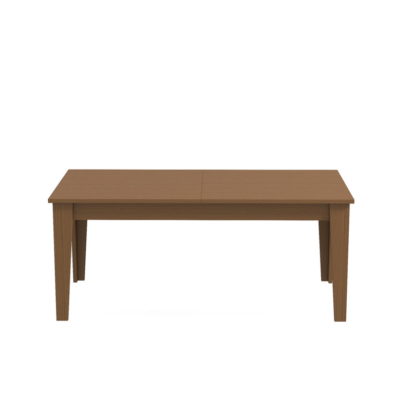 Table de salle à manger, grande table de cuisine extensible de 106,3 po, Chêne