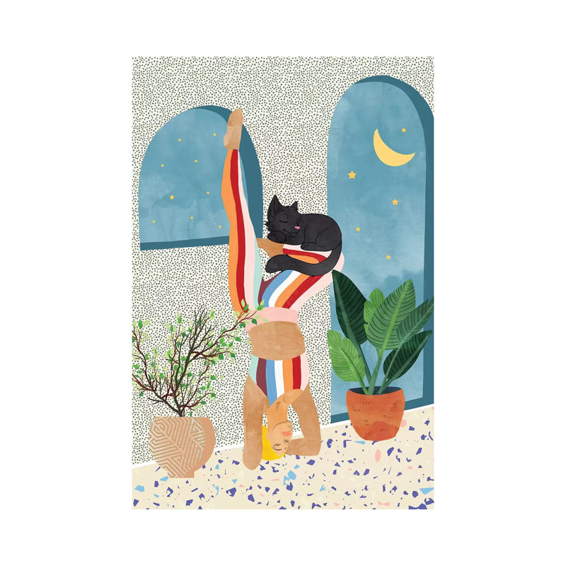 Headstand by 83 Oranges - Wrapped Canvas Gallery-Wrapped Canvas Giclée, 66.04 cm H x 45.72 cm W
