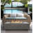 Rectangle Concrete Smokeless Fire Pit Table