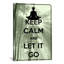 «Keep Calm and Let It Go», art textuel sur toile-1455256550-1382516730-1382516731