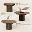 Table de vœux élégante, table de salle à manger extensible, table de bureau unique (table seulement)