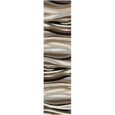 Tapis brun Tacoma Impuse