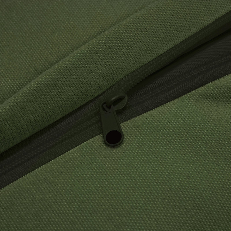 Canapé Koala LSF avec 1 coussin, Orienté à gauche (vu de face), Tissu vert pâle