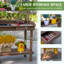 Table de travail en bois Outsunny
