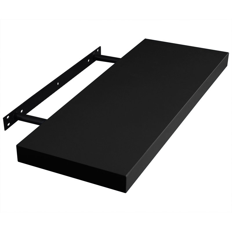 Desyrae with Reclaimed Wood, 25cm H x 22.9cm W x 3.8cm D, Black