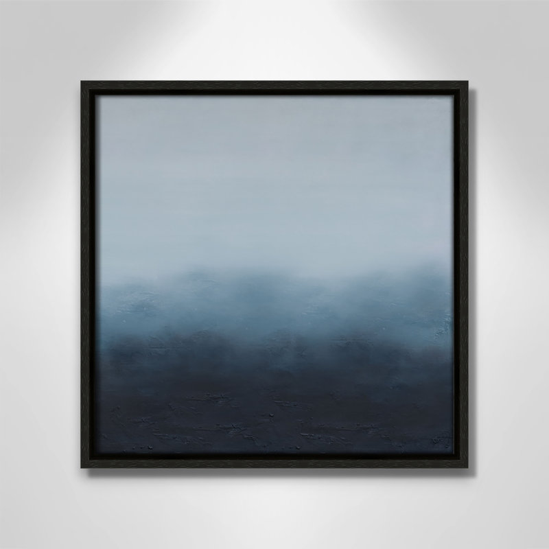 Elemental III Square Version Print by S.H. Khan, Espresso, 13.5" H x 13.5" W
