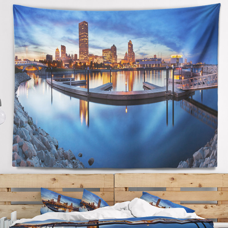 Polyester Tapestry, 50" H x 60" W
