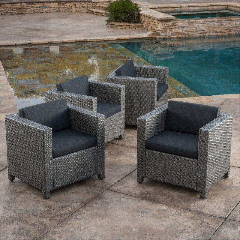 CHAISE PUERTA CLUB MP1, Gris clair, Gris