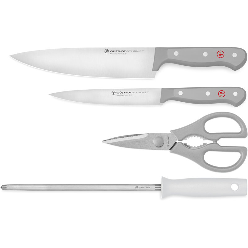 WÜSTHOF Gourmet Grey 4-Pc Starter Set