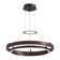 Reiser Dimmable 1-Light LED Chandelier with Remote Control