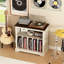 Support pour disque vinyle rustique, support pour disque vinyle jusqu'à 230 albums-1308036788