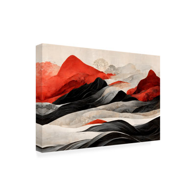 Aihnoa Red Mountains sur impression sur toile
