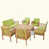 Natural Frame/Light Green Cushion is out of stock
