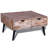 Edford Reclaimed Teak Coffee Table with Storage