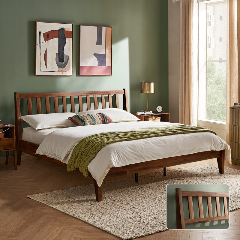 Josse Ted Bed, Walnut, King