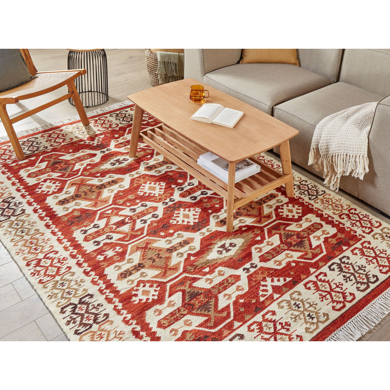 Baudilia Southwestern Hand Woven Area Rug, Rectangle 160 x 230cm