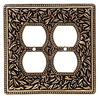 San Michele 2-Gang Duplex Outlet Wall Plate
