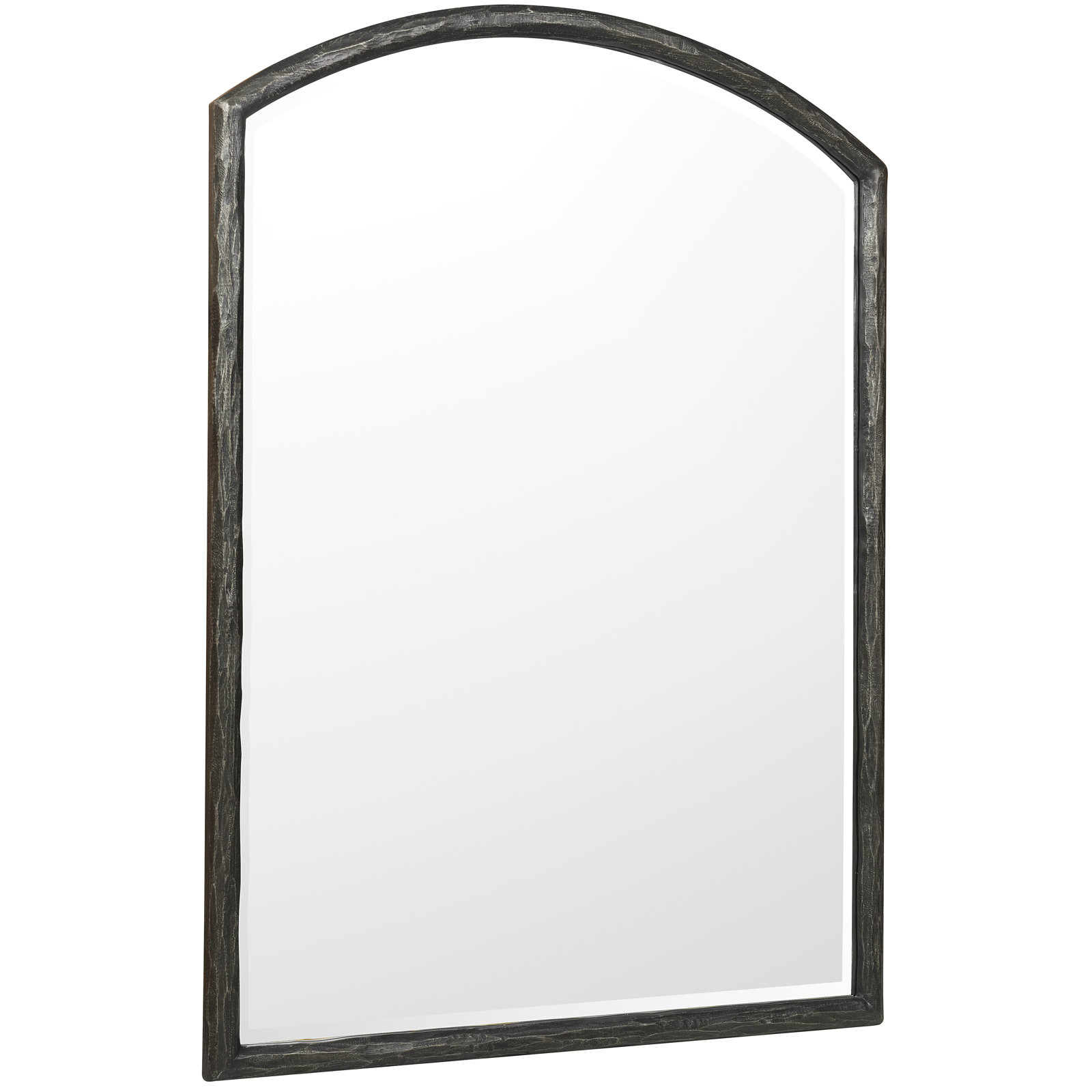 Driftwood Metal Arch Mirror