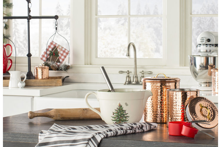 Christmas cocoa bar