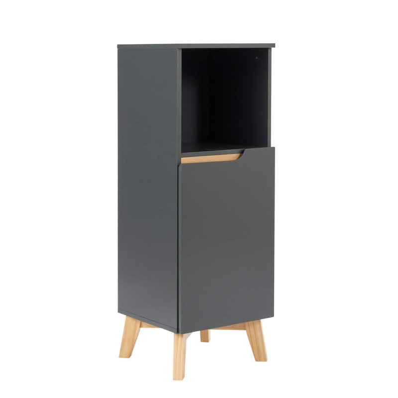 Wallen Freestanding Bathroom Cabinet, Grey