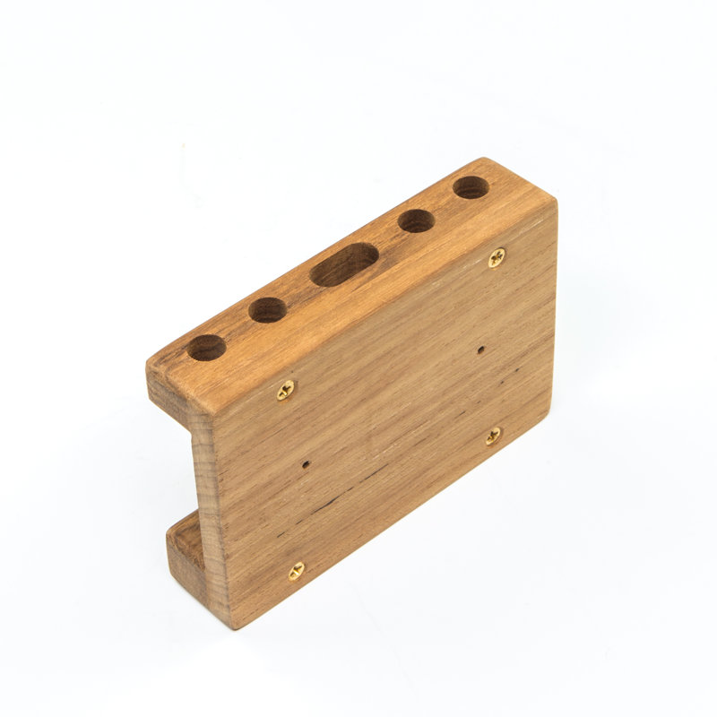 Porte-crayons en teck