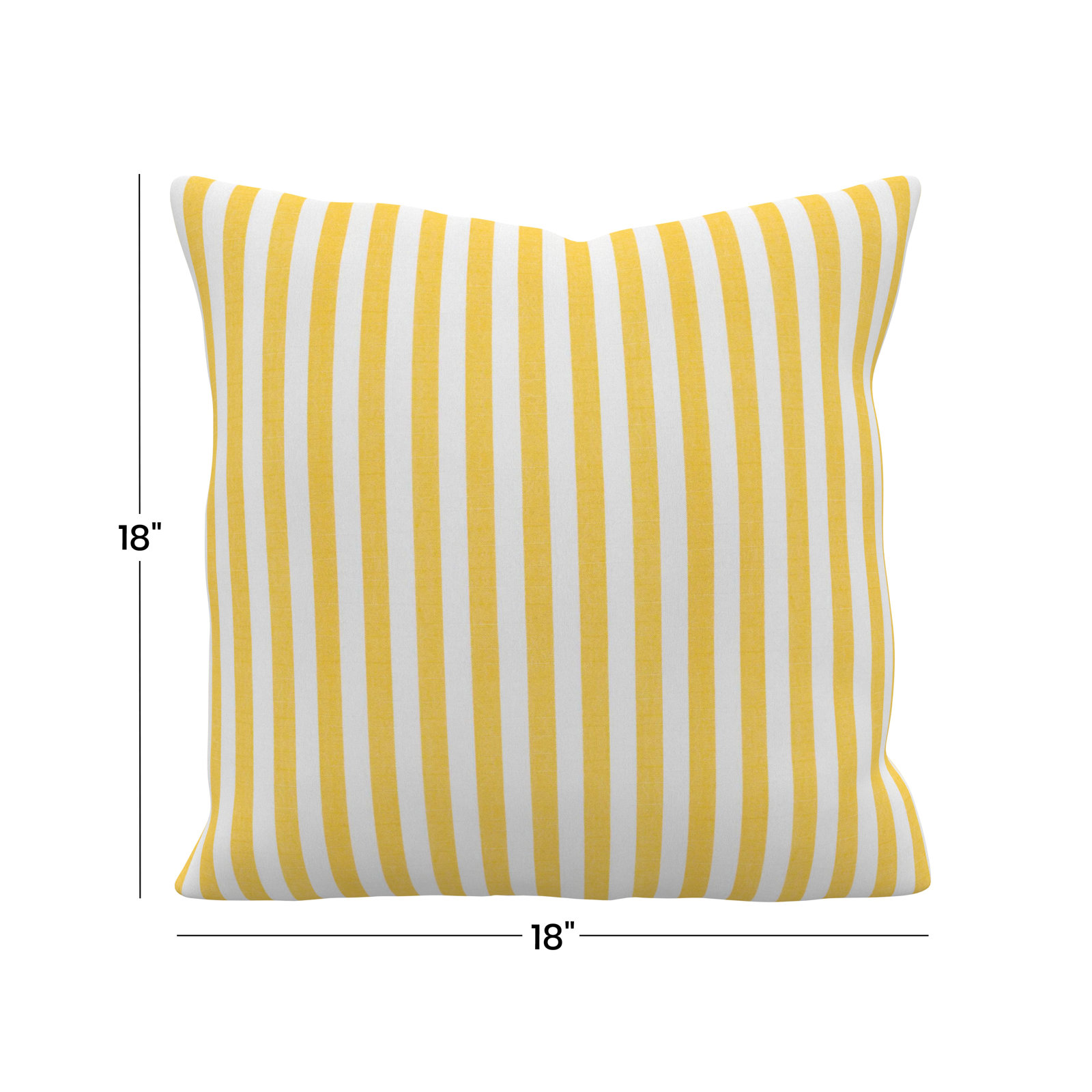 Gabi Indoor/Outdoor Throw Pillow, 18 x 18 x 3, Sail Away Sunflower