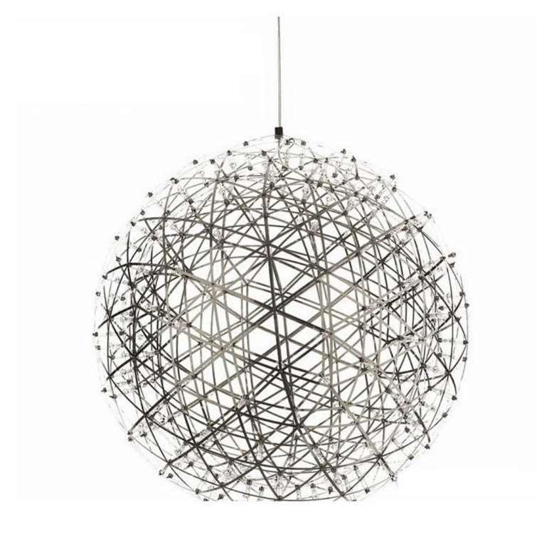 Encina - Light Silver LED Single Pendant