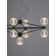  9 - Light Sphere Modern Linear LED Pendant