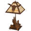 Rustic Lodge Table Lamp