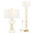 Zambrano 64.5'' Gold Leaf Torchiere Floor Lamp