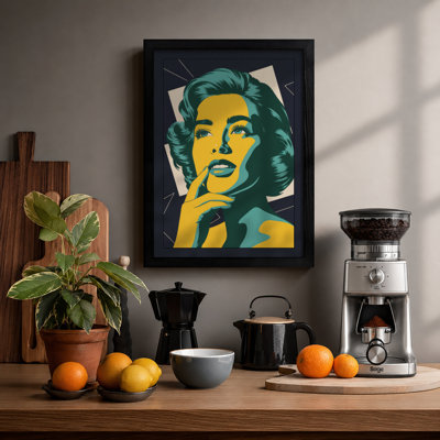 Portrait Pop Art - Framed Print