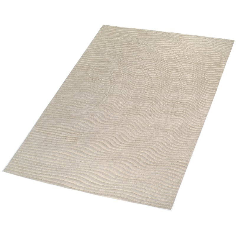Glacier Wool Abstract Area Rug, Rectangle 10' x 14'