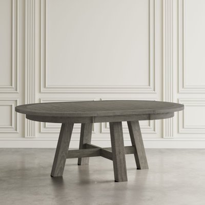 Verdonna Extendable Pine Solid Wood Dining Table