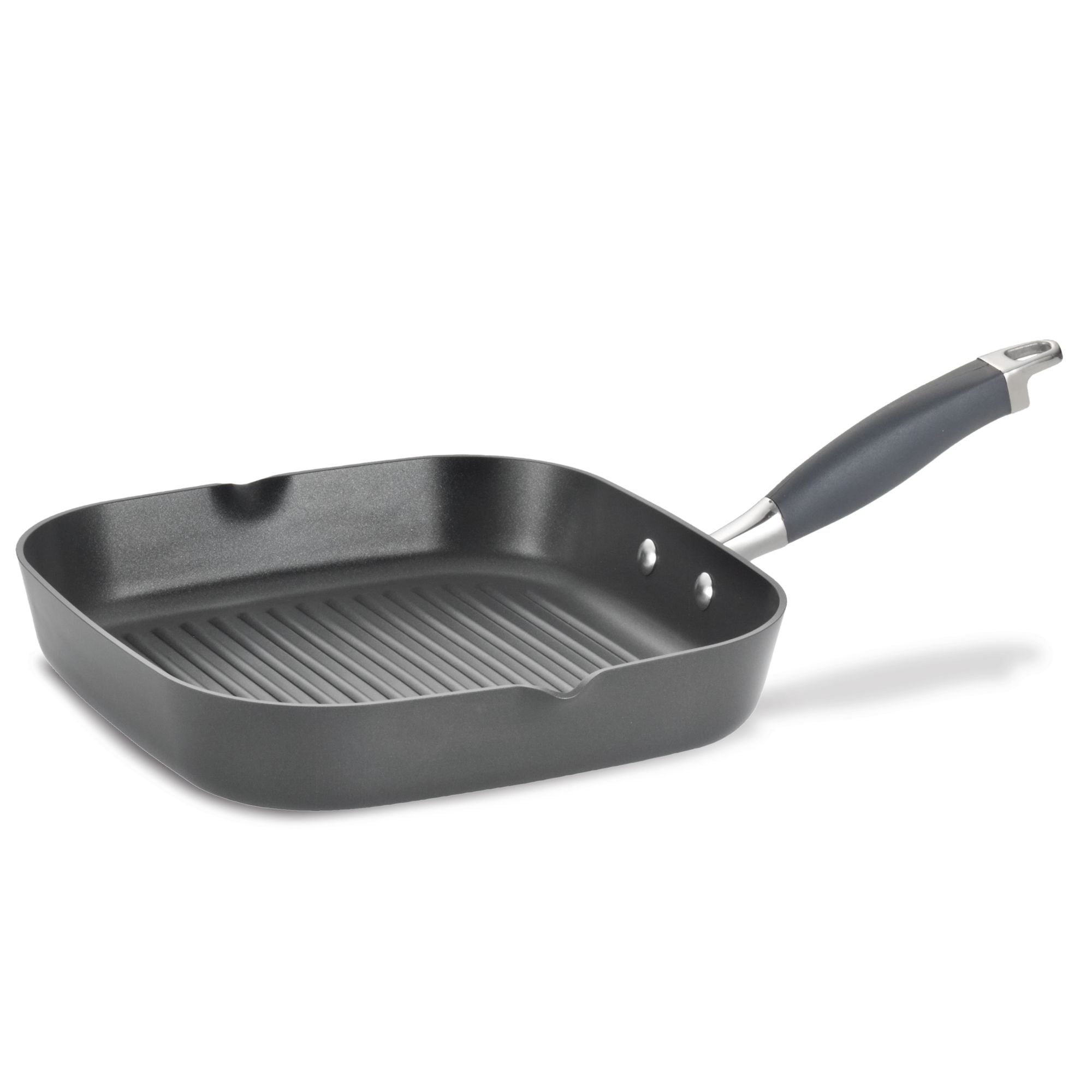 Anolon Advanced Hard Anodized Nonstick Sauce Pan/Saucepan with Straining  and Lid, 2 Quart, Graphite
