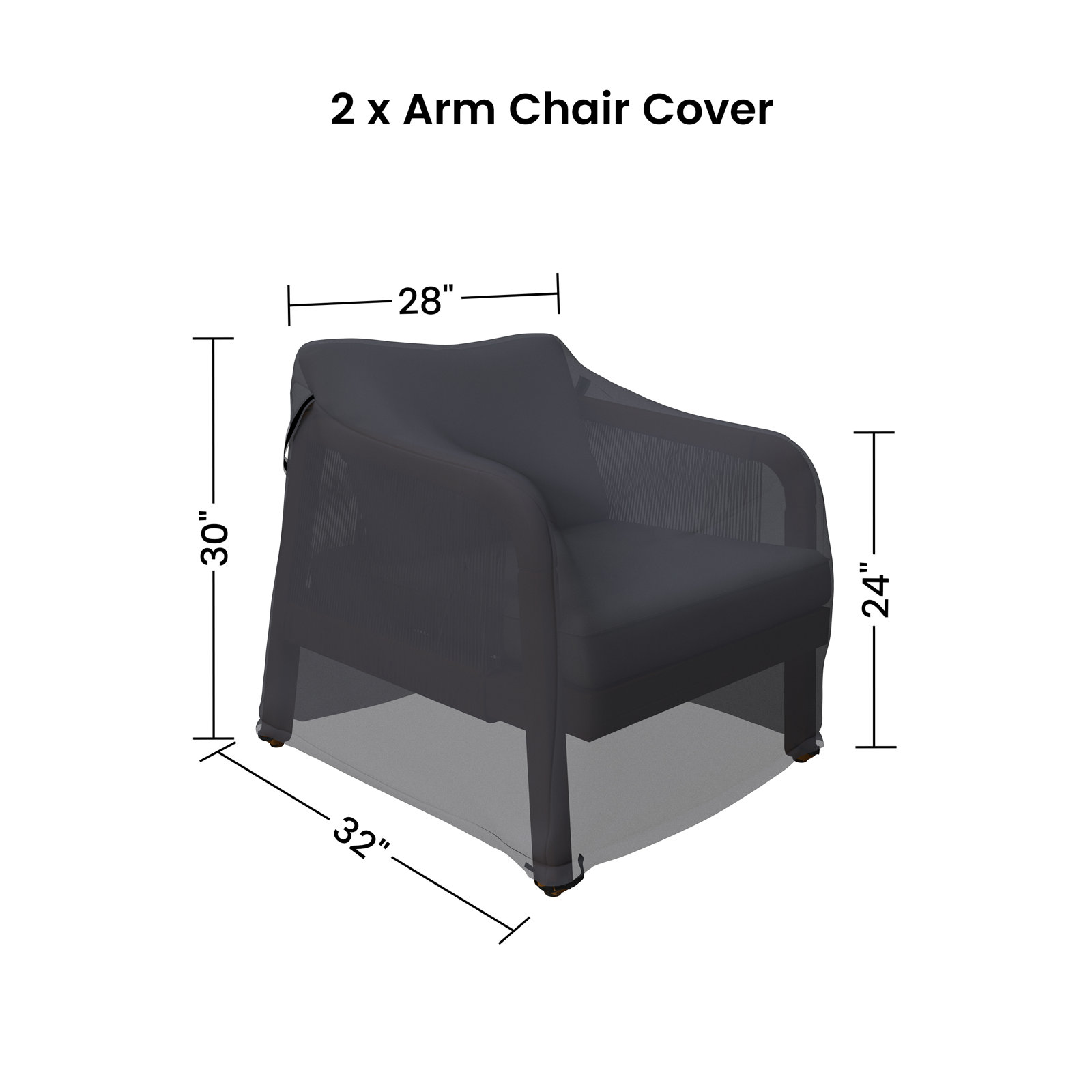 Fiora Patio Chair Covers For Outdoor Lounging