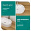 Lavabo de salle de bain vasque ovale en céramique blanche 19,31X12,19 pouces