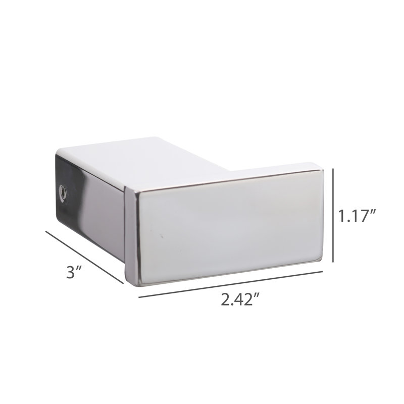 Wall Mounted Robe Hook, Chrome