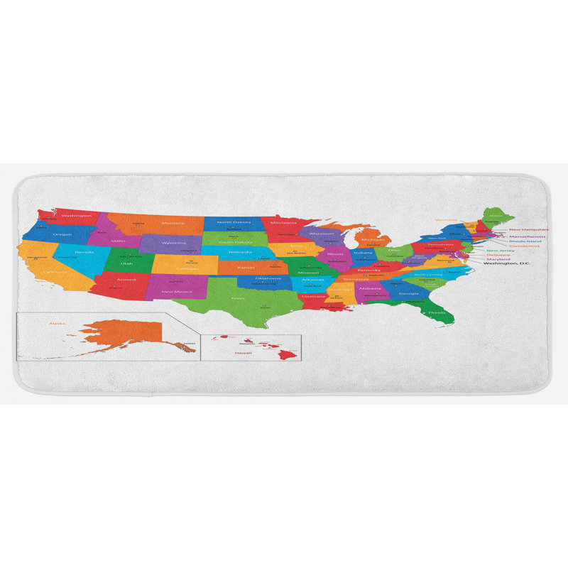 Tapis de cuisine wanderlust