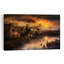 " Misty Castle Sunset Dramatic Dreamy Abstract Bird Architecture Sunset Wall Art Print " by Charlaine Gerber-1158724627