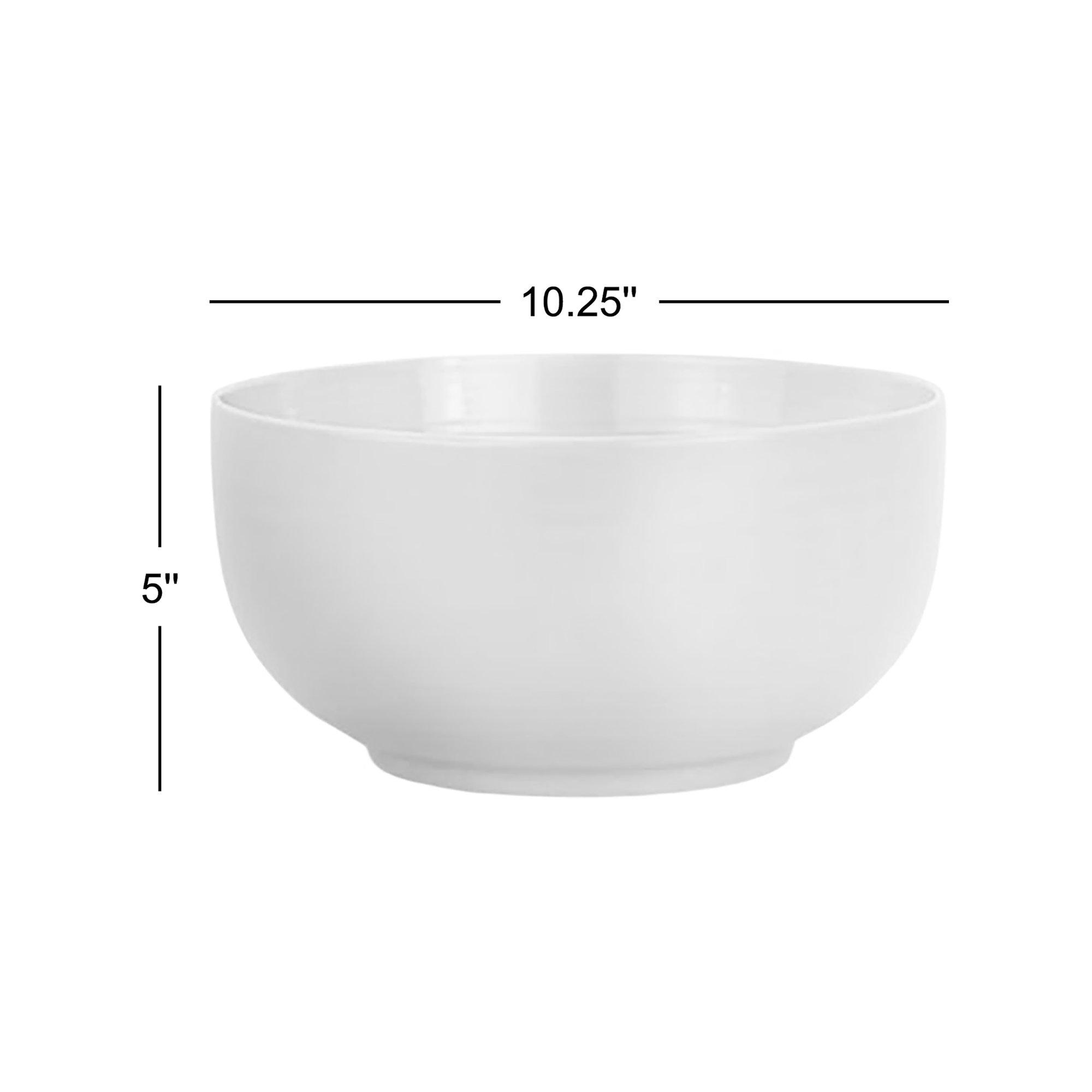 Essential Serving Bowl, Bone