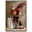 "Red Floral Feathers", impression sur toile par Art Remedy-122909020-122909015
