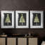 Christmas Holiday Art II - reproduction sur mesure encadrée de qualité supérieure - 3 pièces-2089060221-2089060208